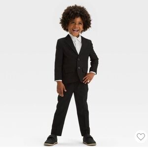 NWT Classic Black Kids Suit Cat and Jack 3T